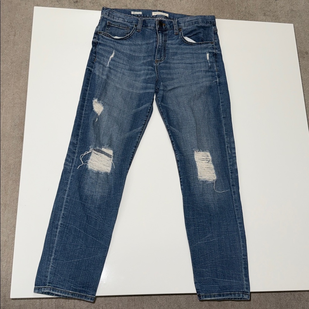 Banana Republic Boyfriend Jeans Womens 28 Blue Premium.